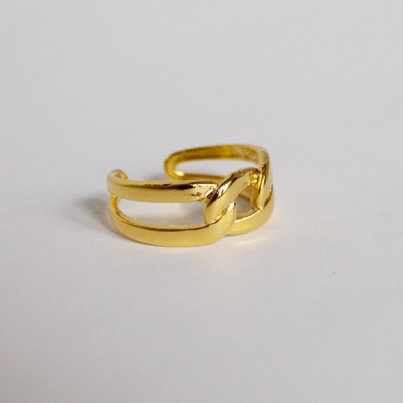 Love knot Ring 24K Plated - Picture 7 of 11